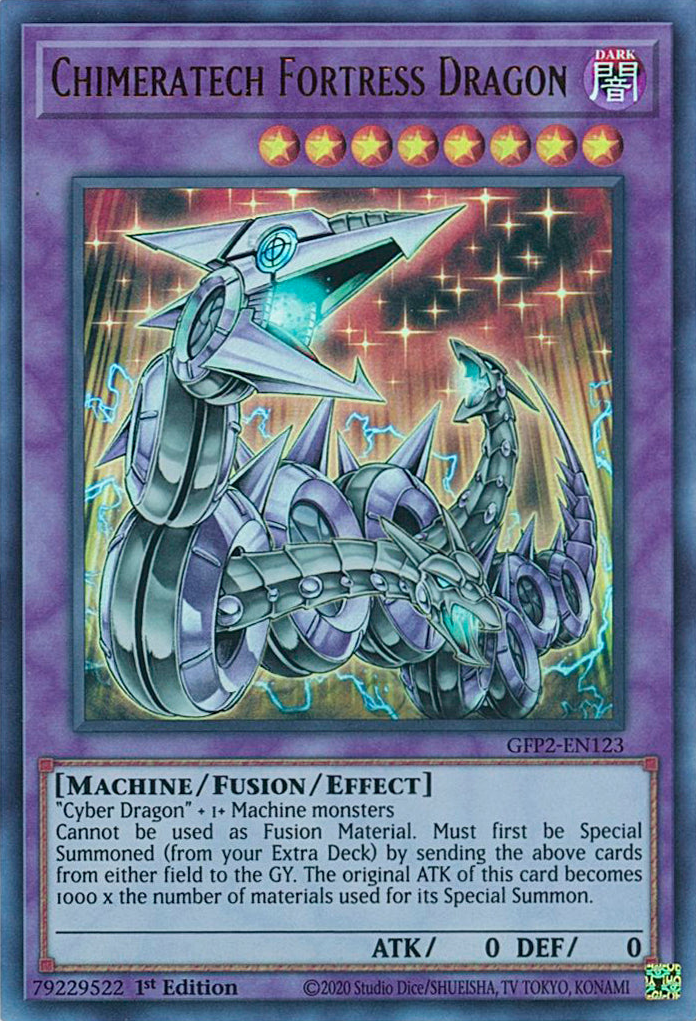 Chimeratech Fortress Dragon [GFP2-EN123] Ultra Rare | A1Comics