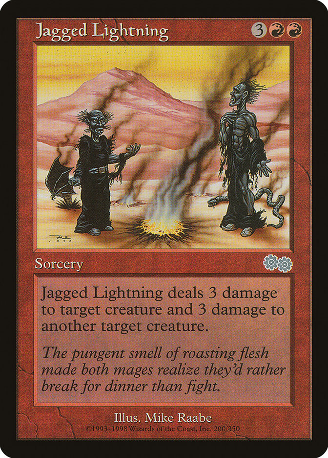 Jagged Lightning [Urza's Saga] | A1Comics