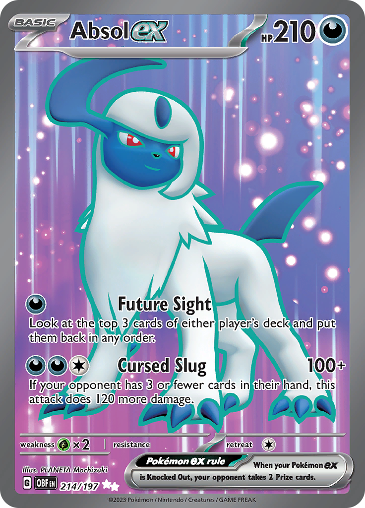 Absol ex (214/197) [Scarlet & Violet: Obsidian Flames] | A1Comics