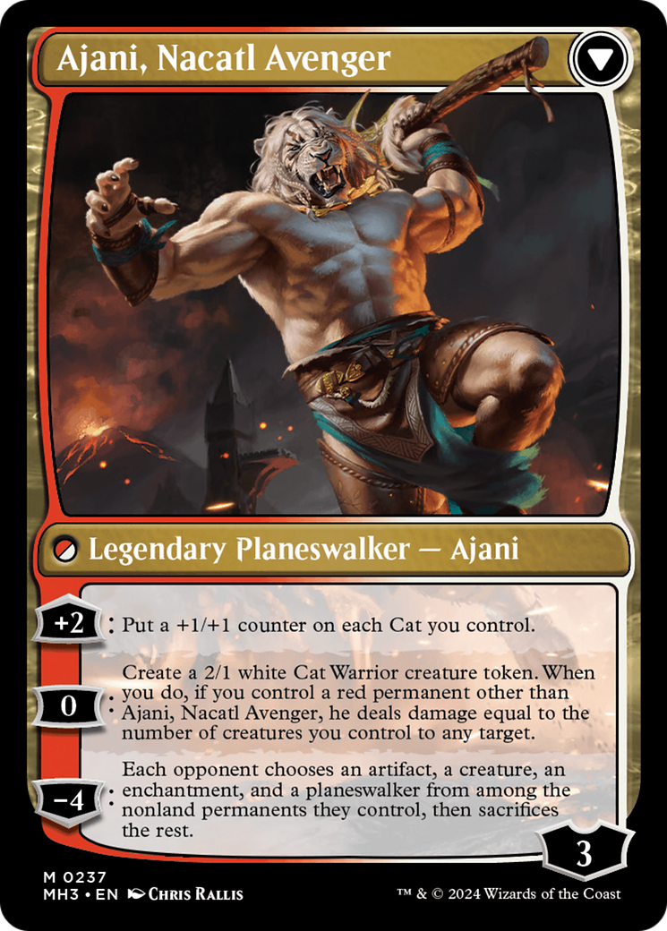 Ajani, Nacatl Pariah // Ajani, Nacatl Avenger [Modern Horizons 3] | A1Comics