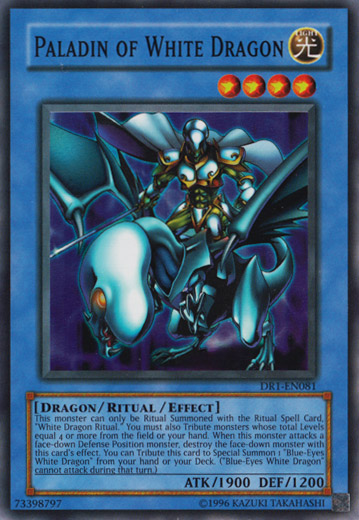 Paladin of White Dragon [DR1-EN081] Super Rare | A1Comics