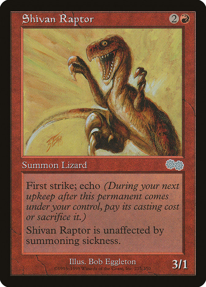 Shivan Raptor [Urza's Saga] | A1Comics