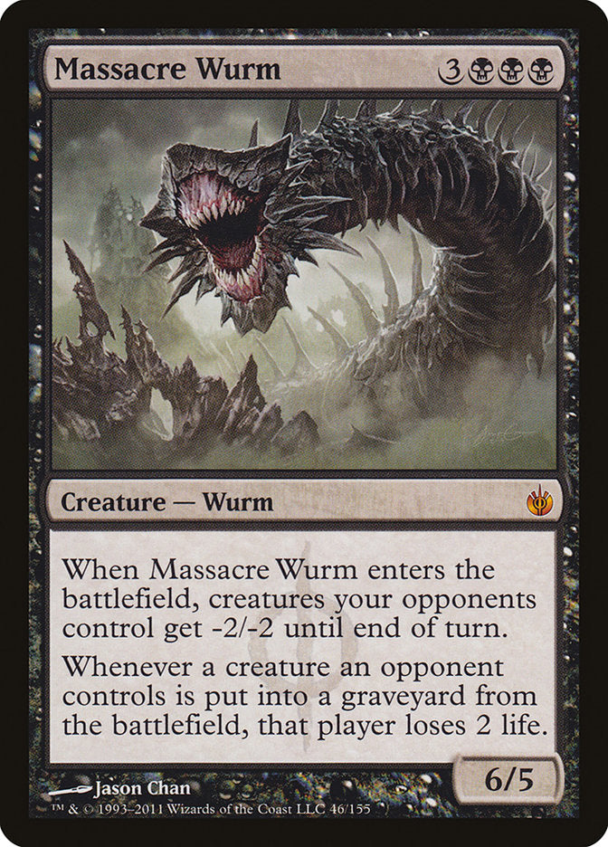 Massacre Wurm [Mirrodin Besieged] | A1Comics