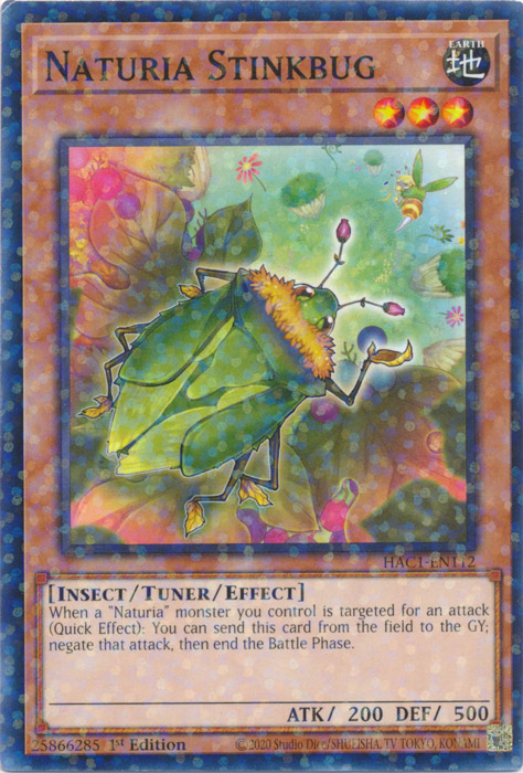 Naturia Stinkbug (Duel Terminal) [HAC1-EN112] Common | A1Comics