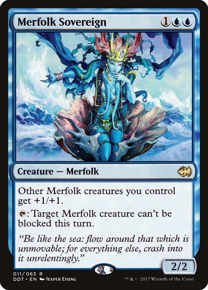 Merfolk Sovereign [Duel Decks: Merfolk vs. Goblins] | A1Comics