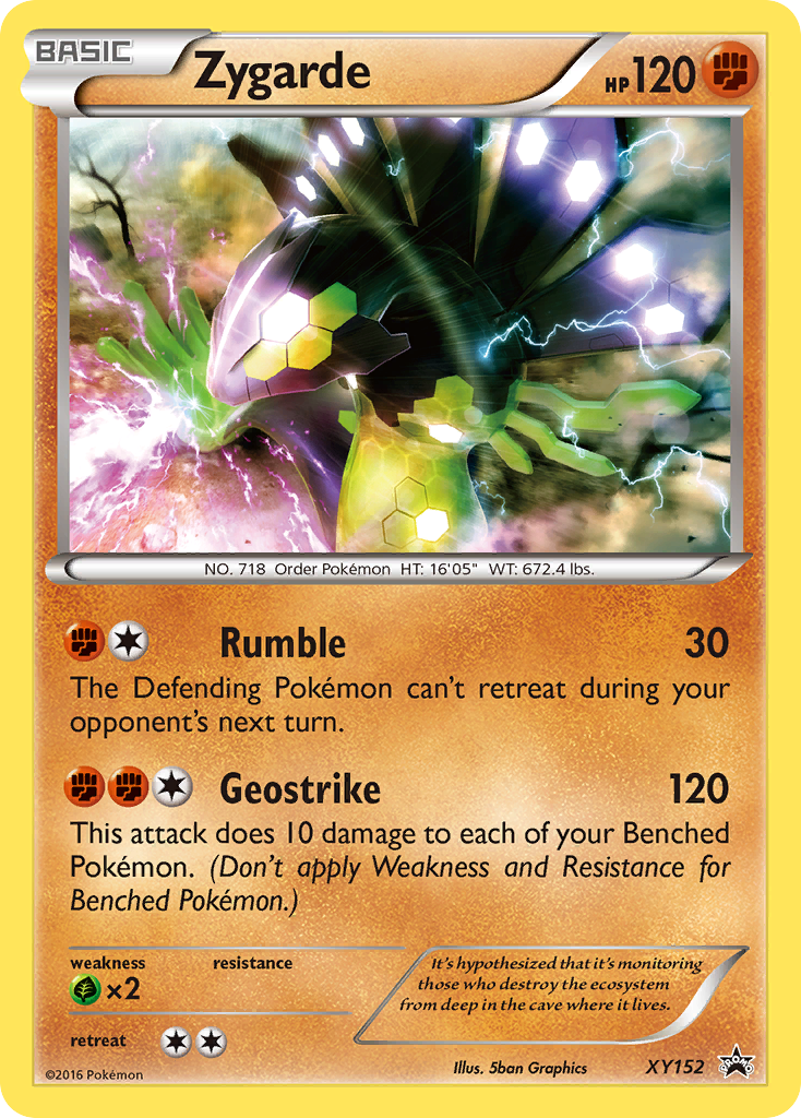 Zygarde (XY152) [XY: Black Star Promos] | A1Comics