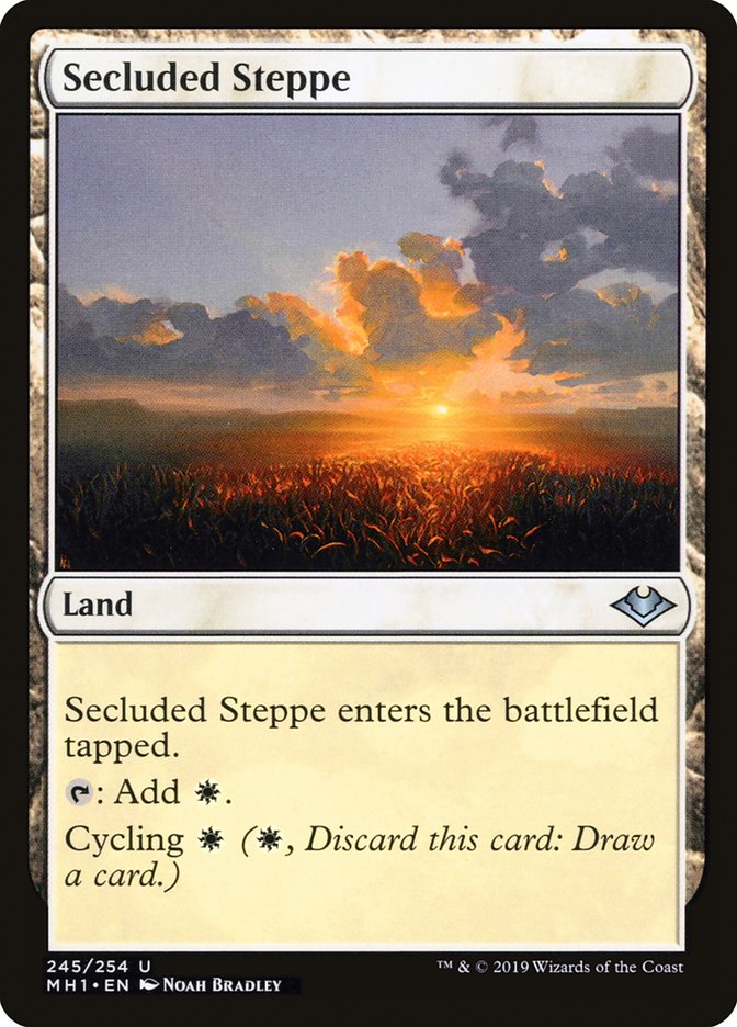 Secluded Steppe [Modern Horizons] | A1Comics