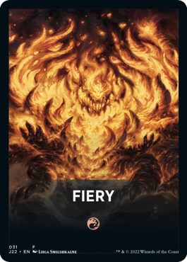 Fiery Theme Card [Jumpstart 2022 Front Cards] | A1Comics