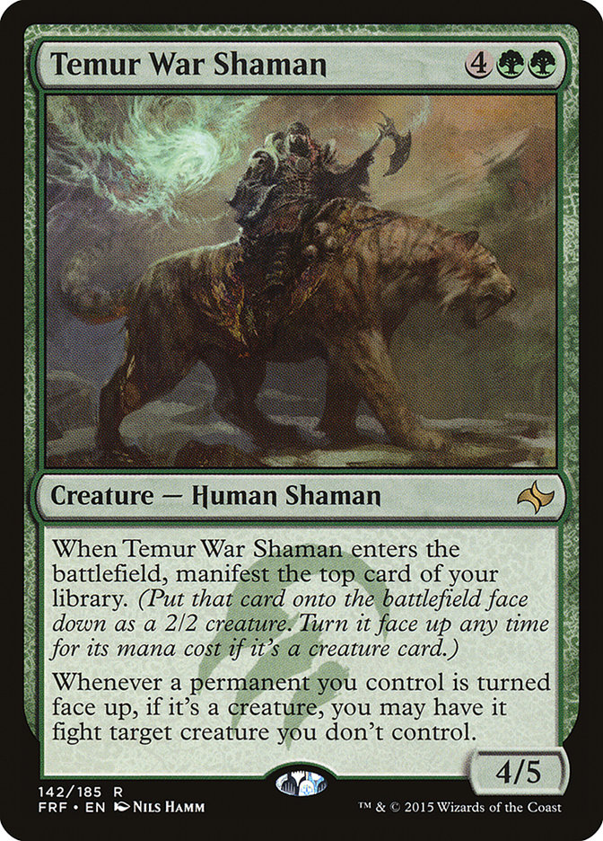 Temur War Shaman [Fate Reforged] | A1Comics