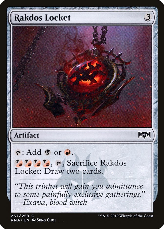 Rakdos Locket [Ravnica Allegiance] | A1Comics