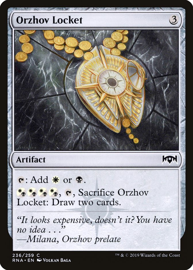 Orzhov Locket [Ravnica Allegiance] | A1Comics