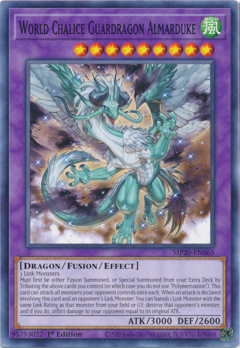 World Chalice Guardragon Almarduke [MP20-EN065] Common | A1Comics