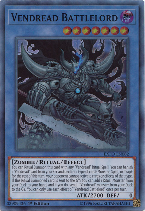 Vendread Battlelord [EXFO-EN082] Super Rare | A1Comics