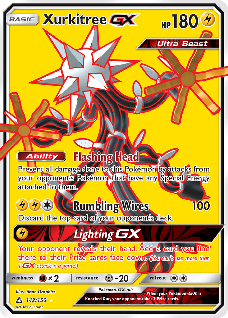 Xurkitree GX (142/156) [Sun & Moon: Ultra Prism] | A1Comics