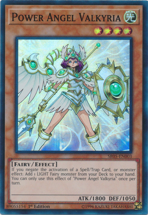 Power Angel Valkyria [SR05-EN003] Super Rare | A1Comics