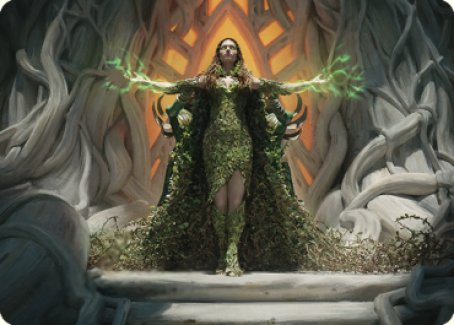 Titania, Voice of Gaea Art Card [The Brothers' War Art Series] | A1Comics