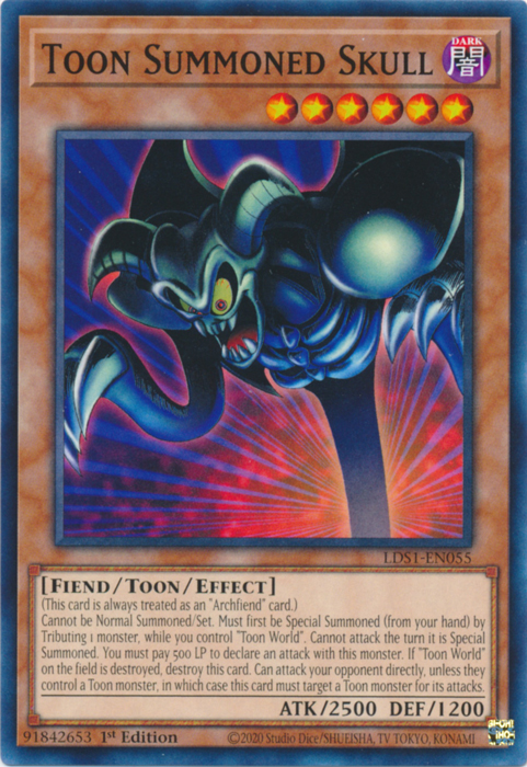 Toon Summoned Skull [LDS1-EN055] Common | A1Comics