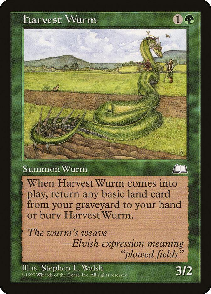 Harvest Wurm [Weatherlight] | A1Comics