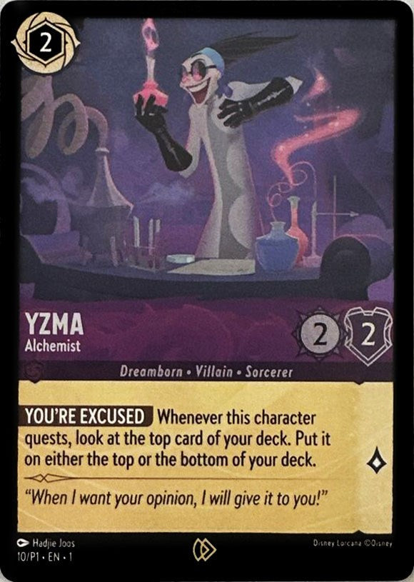 Yzma (10) [Promo Cards] | A1Comics