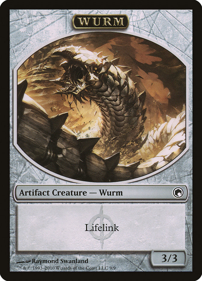 Wurm Token (9/9) [Scars of Mirrodin Tokens] | A1Comics