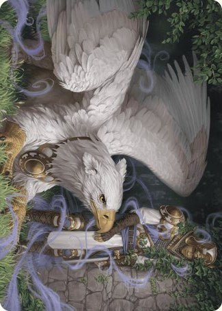 Dutiful Griffin Art Card [Wilds of Eldraine Art Series] | A1Comics