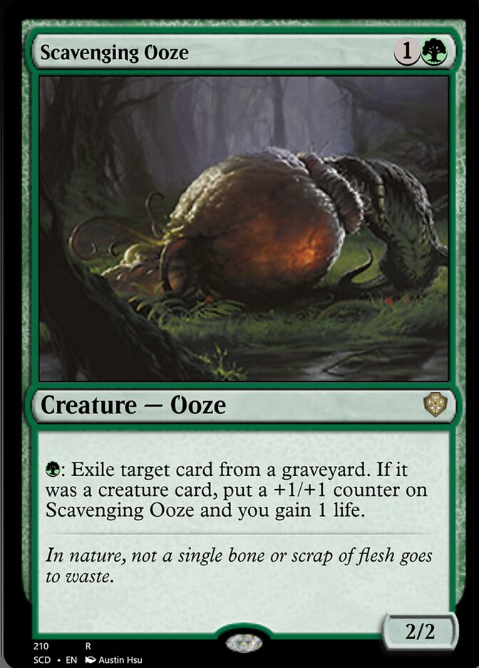 Scavenging Ooze [Starter Commander Decks] | A1Comics