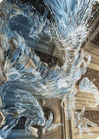 Splashy Spellcaster Art Card [Wilds of Eldraine Art Series] | A1Comics