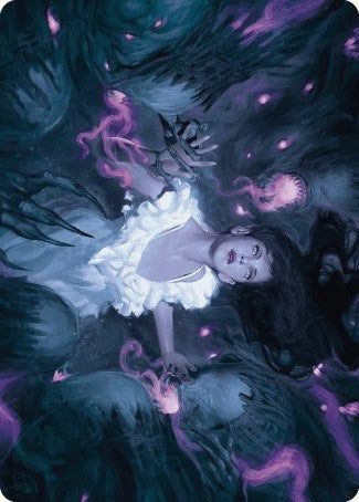 Neva, Stalked by Nightmares Art Card [Wilds of Eldraine Art Series] | A1Comics