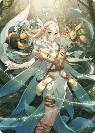 Greater Auramancy Anime Art Card [Wilds of Eldraine Art Series] | A1Comics