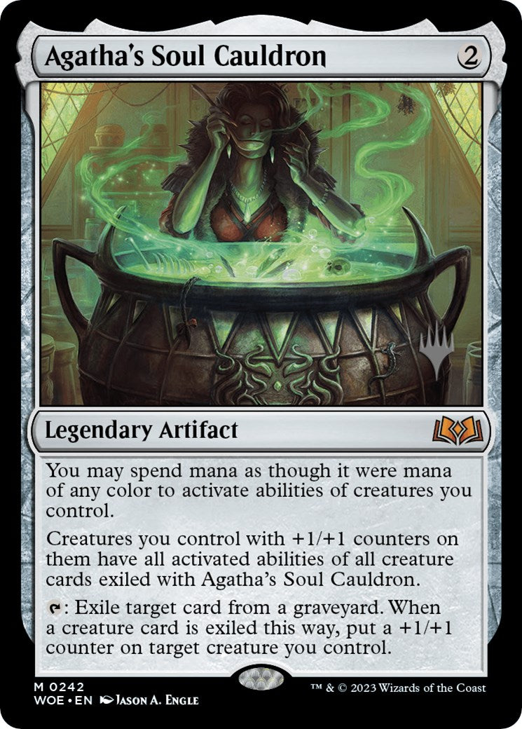 Agatha's Soul Cauldron (Promo Pack) [Wilds of Eldraine Promos] | A1Comics