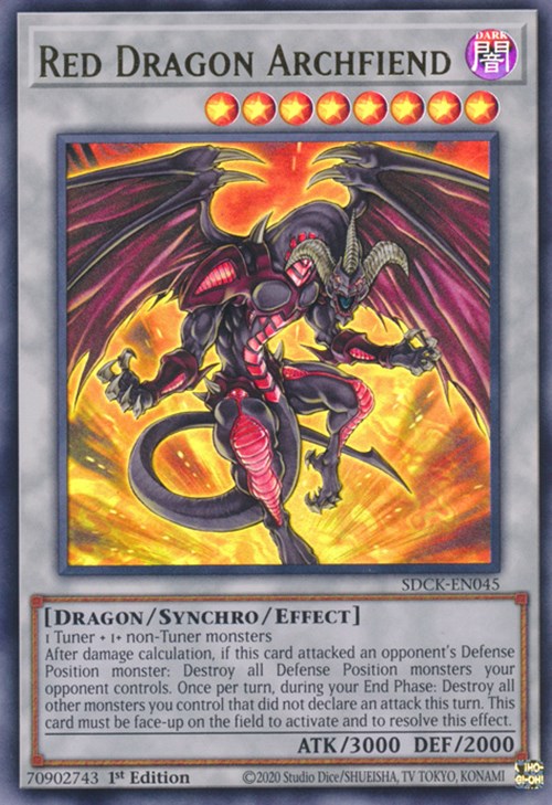 Red Dragon Archfiend [SDCK-EN045] Ultra Rare | A1Comics