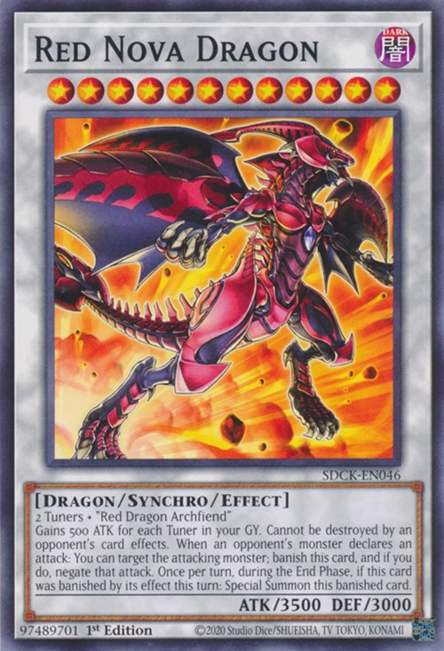 Red Nova Dragon [SDCK-EN046] Common | A1Comics