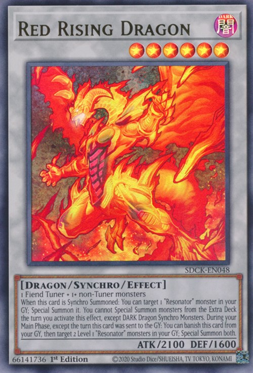 Red Rising Dragon [SDCK-EN048] Ultra Rare | A1Comics