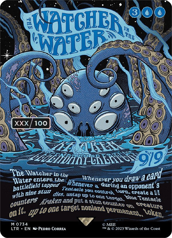 The Watcher in the Water (Borderless Poster) (Serialized) [The Lord of the Rings: Tales of Middle-Earth] | A1Comics