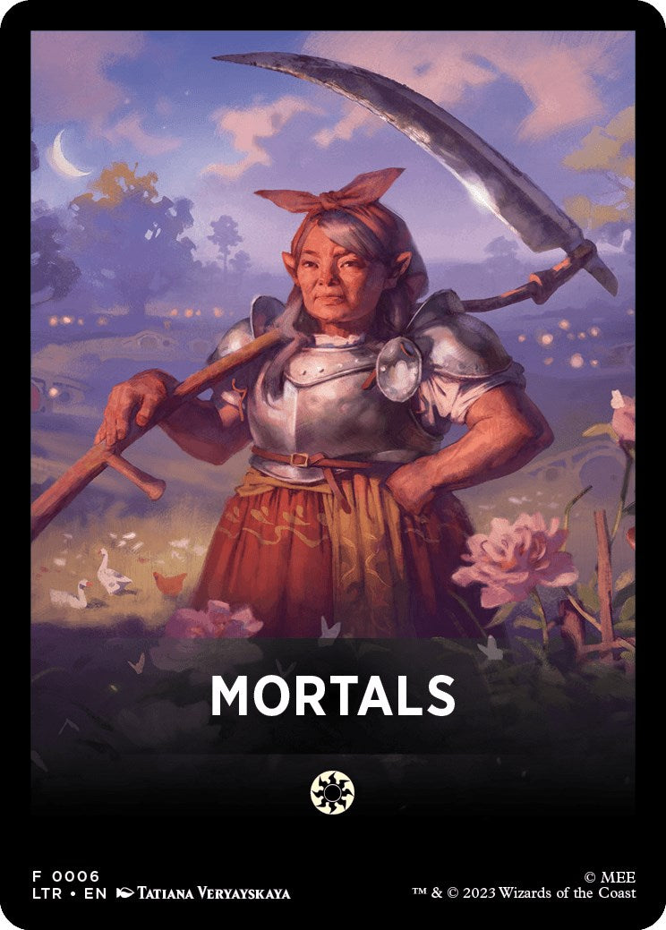 Mortals Theme Card [The Lord of the Rings: Tales of Middle-Earth] | A1Comics