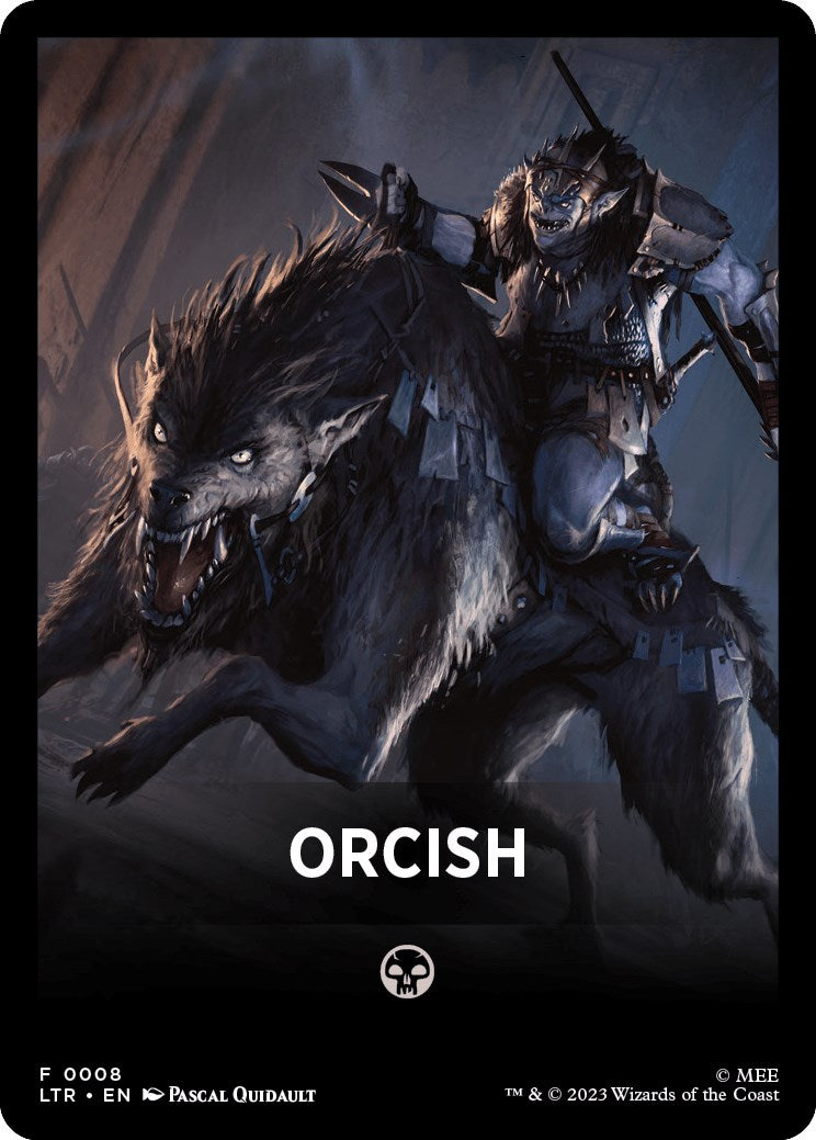 Orcish Theme Card [The Lord of the Rings: Tales of Middle-Earth] | A1Comics