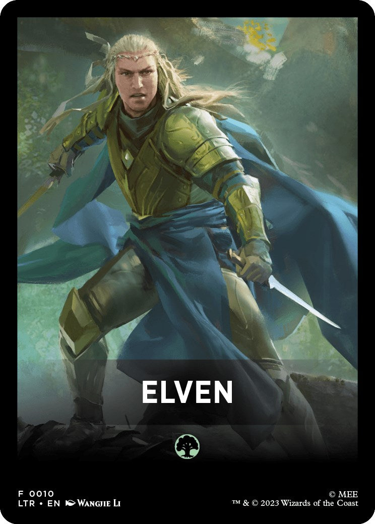 Elven Theme Card [The Lord of the Rings: Tales of Middle-Earth] | A1Comics