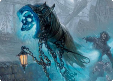 Nebelgast Intruder Art Card [Innistrad: Midnight Hunt Art Series] | A1Comics