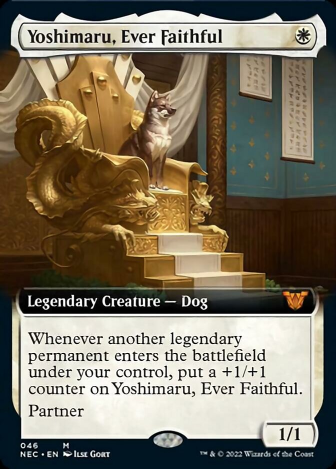 Yoshimaru, Ever Faithful (Extended Art) [Kamigawa: Neon Dynasty Commander] | A1Comics