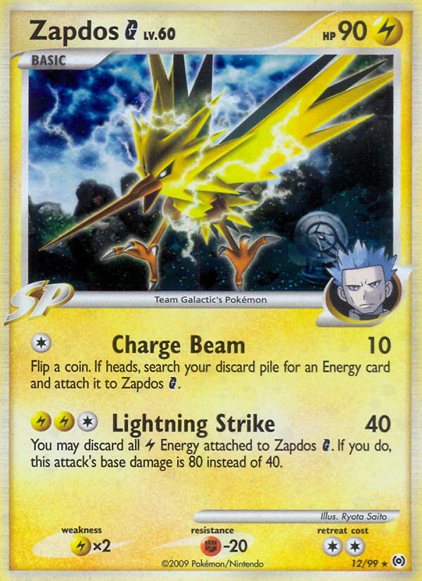 Zapdos G (12/99) [Platinum: Arceus] | A1Comics