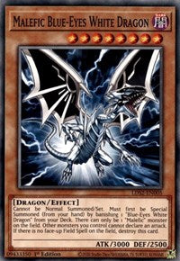 Malefic Blue-Eyes White Dragon [LDS2-EN005] Common | A1Comics