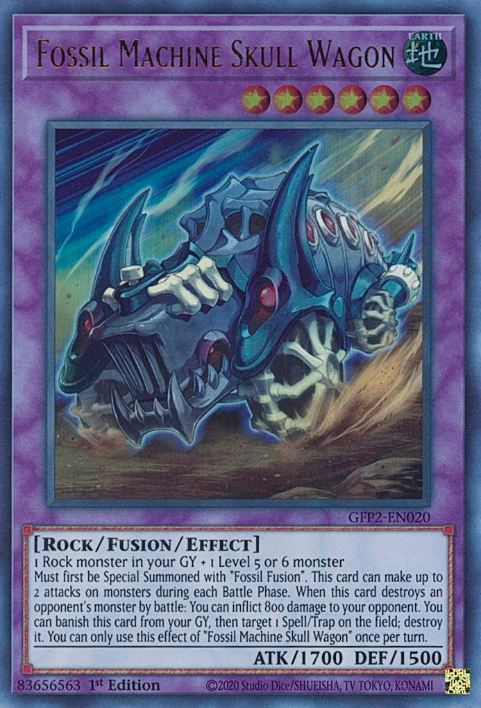 Fossil Machine Skull Wagon [GFP2-EN020] Ultra Rare | A1Comics