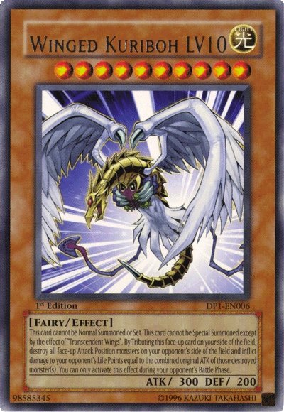 Winged Kuriboh LV10 [DP1-EN006] Rare | A1Comics