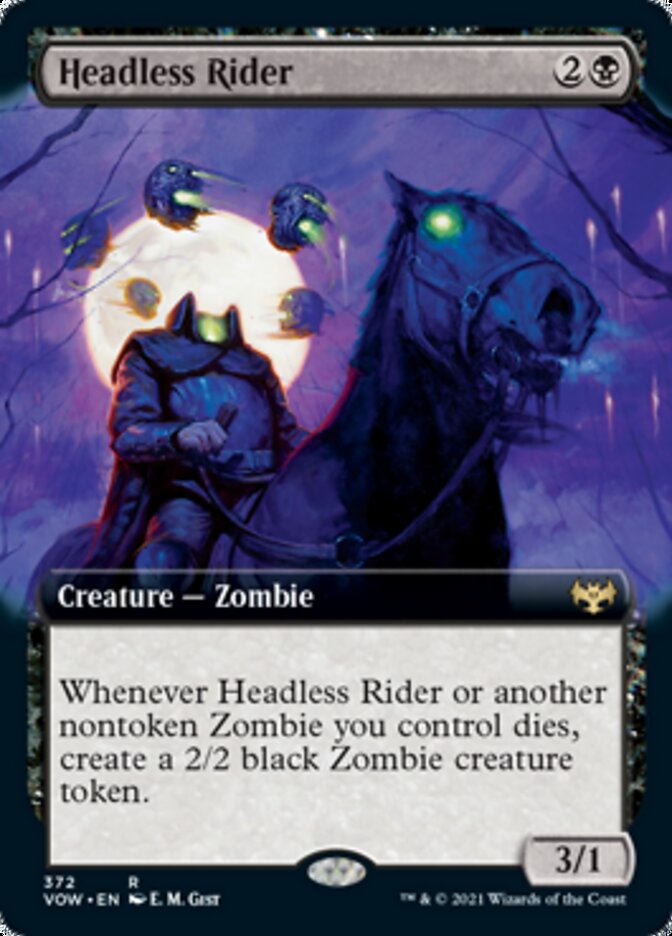 Headless Rider (Extended Art) [Innistrad: Crimson Vow] | A1Comics