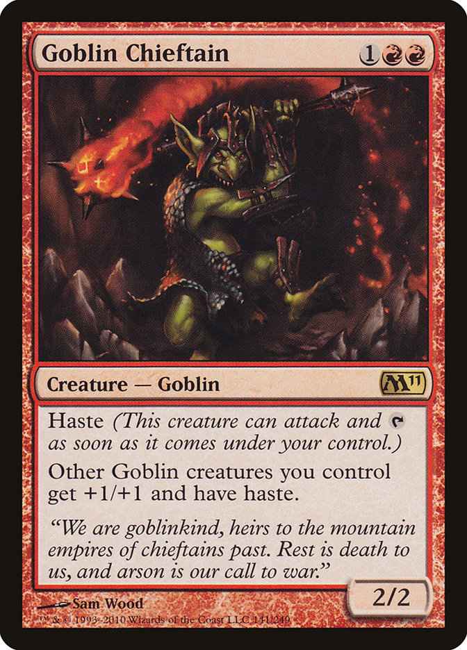 Goblin Chieftain [Magic 2011] | A1Comics