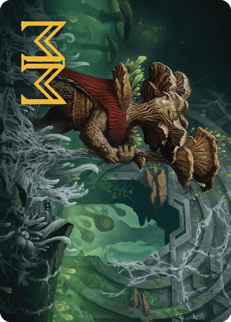 Tendril of the Mycotyrant Art Card (Gold-Stamped Signature) [The Lost Caverns of Ixalan Art Series] | A1Comics