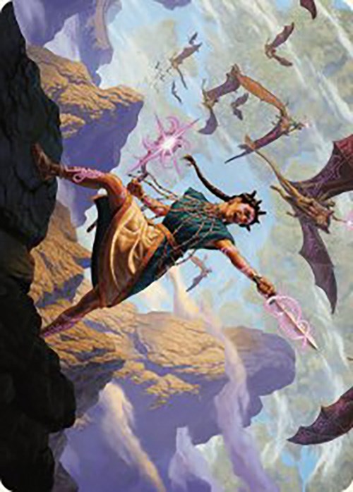 Warden of the Inner Sky Art Card [The Lost Caverns of Ixalan Art Series] | A1Comics