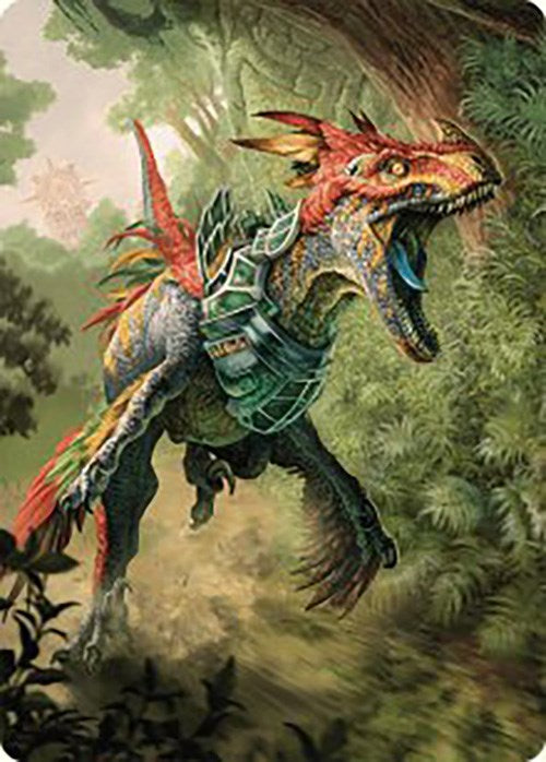 Dinosaur Token Art Card [The Lost Caverns of Ixalan Art Series] | A1Comics