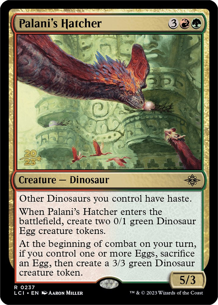 Palani's Hatcher [The Lost Caverns of Ixalan Prerelease Cards] | A1Comics