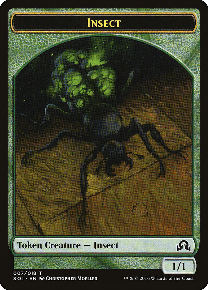 Insect Token [Shadows over Innistrad Tokens] | A1Comics